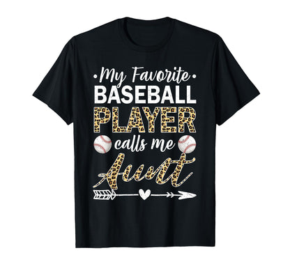 My Favorite Baseball Player Calls Me T-Shirt - Graphic Print for Adults - T-Shirt, Sweatshirt, Hoodie