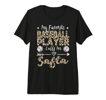 My Favorite Baseball Player Calls T-Shirt - Fun Novelty Design for Adults - T-Shirt, Sweatshirt, Hoodie