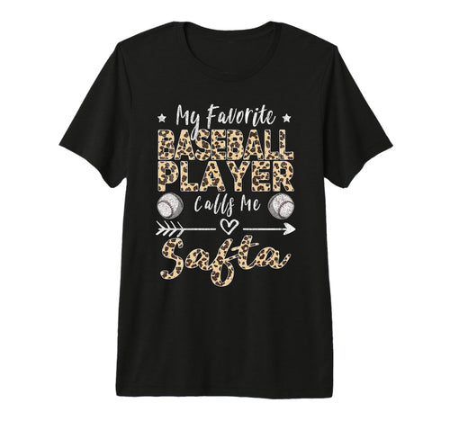My Favorite Baseball Player Calls T-Shirt - Fun Novelty Design for Adults - T-Shirt, Sweatshirt, Hoodie