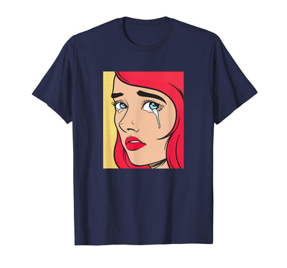 Egirl Aesthetic Sad 80S 90S Grunge T-Shirt - Fun Novelty Design Unisex - T-Shirt, Sweatshirt, Hoodie