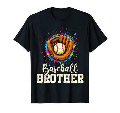 Baseball Brother Baseball Player T-Shirt - Unique Graphic Men Women - T-Shirt, Sweatshirt, Hoodie