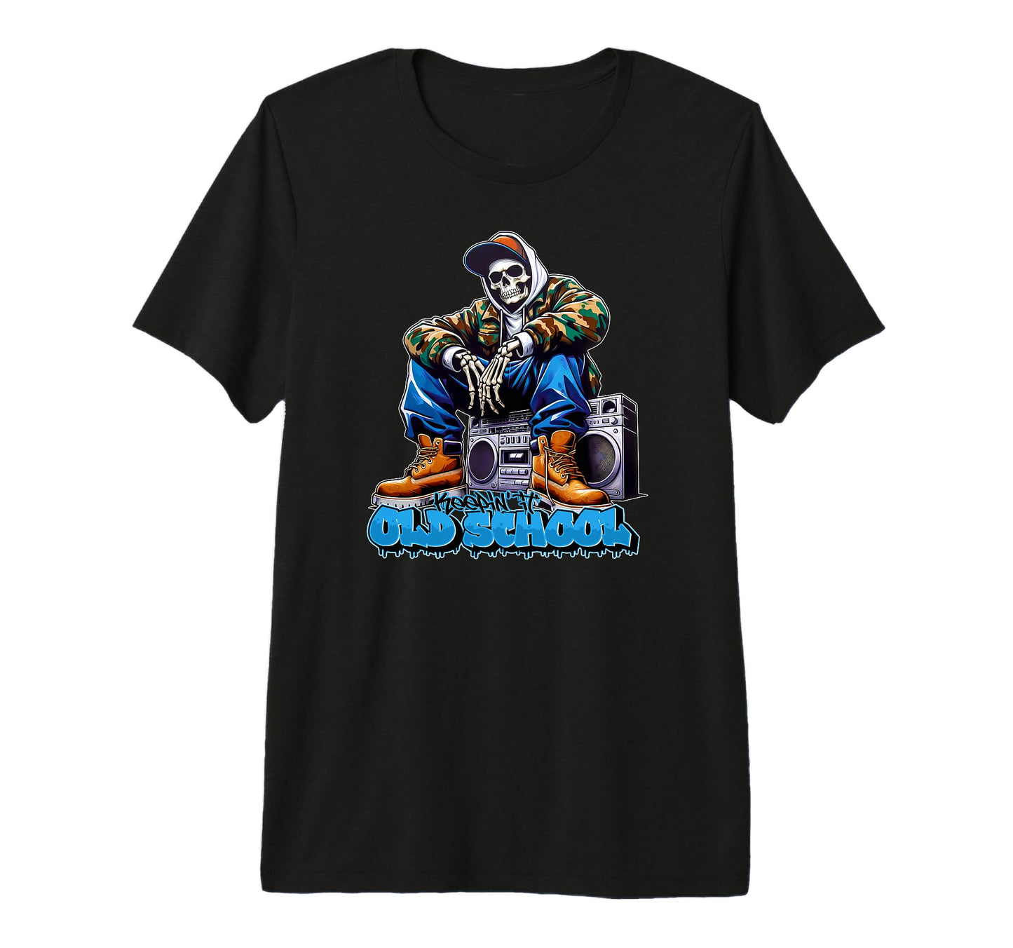 Keeping It Old School Hip Hop Outfit 90S T-Shirt - Custom Art Print Unisex - T-Shirt, Sweatshirt, Hoodie