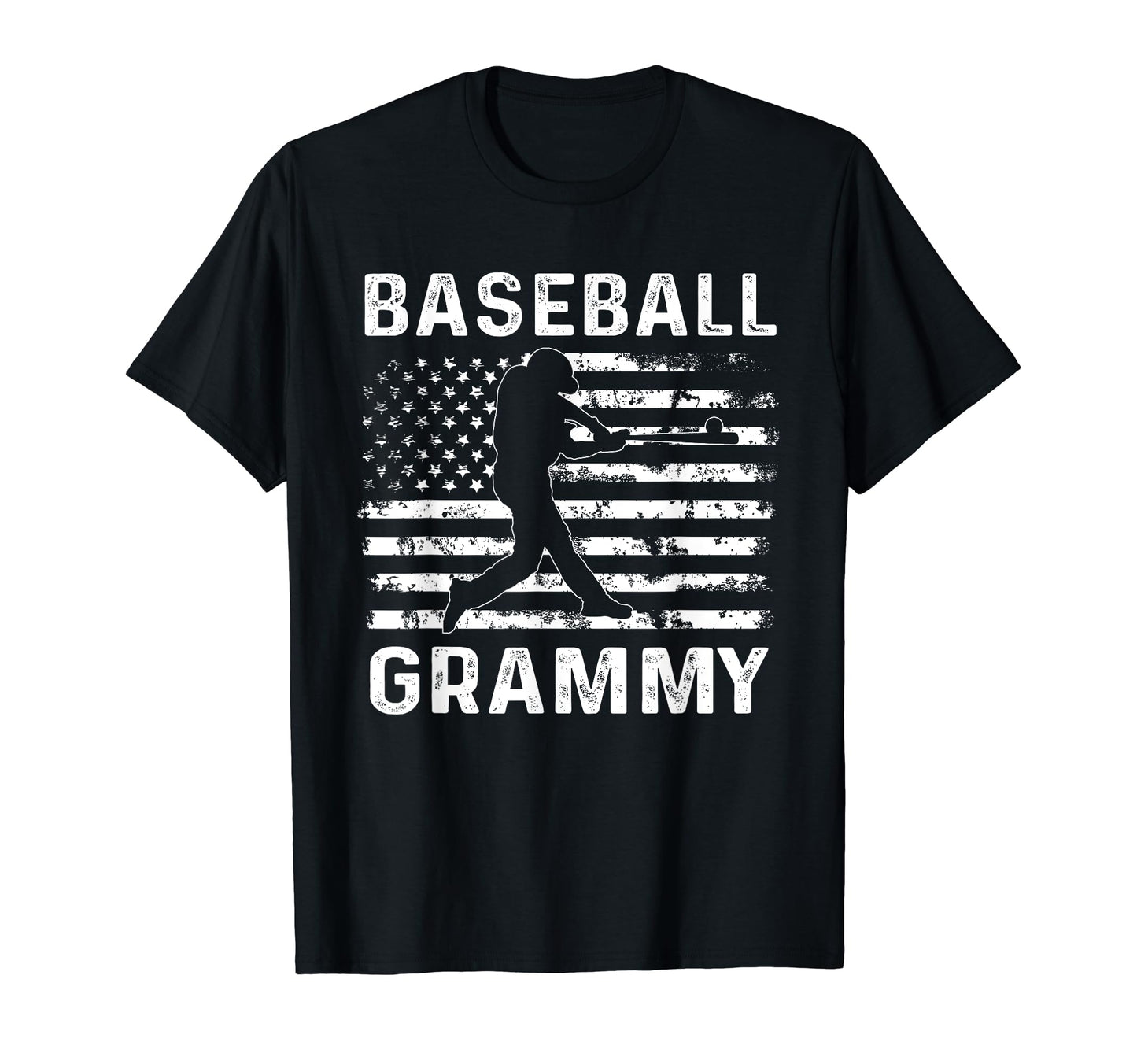 Baseball Grammy Grandma Usa Flag 4Th T-Shirt - Unique Graphic for Adults - T-Shirt, Sweatshirt, Hoodie
