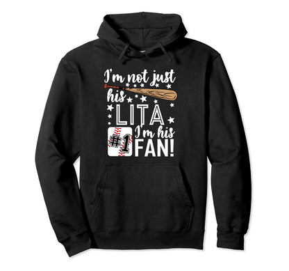 Im Not Just His Lita Im His 1 Fan Hoodie - Graphic Print for Adults - T-Shirt, Sweatshirt, Hoodie