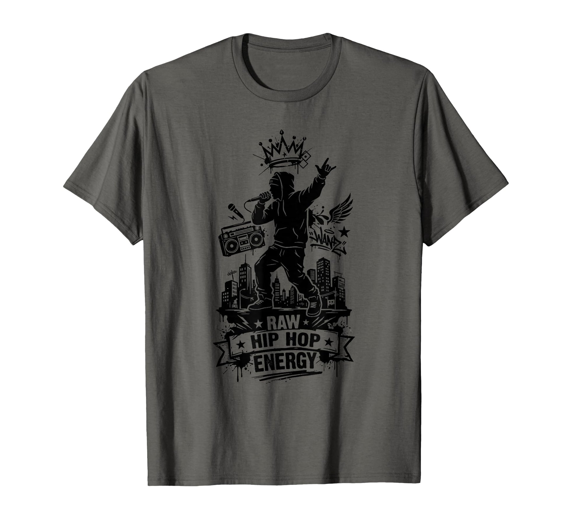 New Hip Hop Rapper Tees Old School T-Shirt - Unique Graphic Unisex - T-Shirt, Sweatshirt, Hoodie