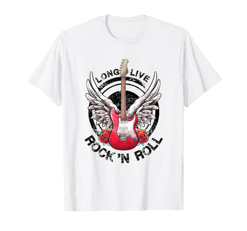 Long Live Rock And Roll Rock Roll T-Shirt - Graphic Print for Adults - T-Shirt, Sweatshirt, Hoodie
