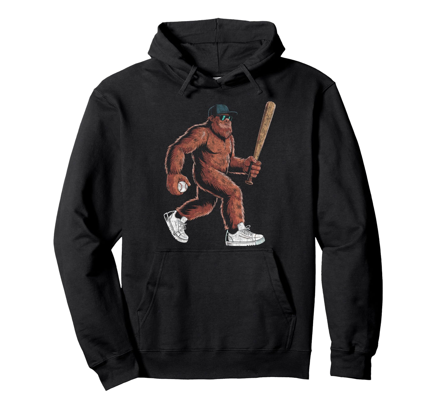Funny Baseball Player Coach Hoodie - Casual Everyday Wear Men Women - T-Shirt, Sweatshirt, Hoodie