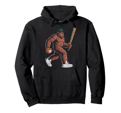 Funny Baseball Player Coach Hoodie - Casual Everyday Wear Men Women - T-Shirt, Sweatshirt, Hoodie