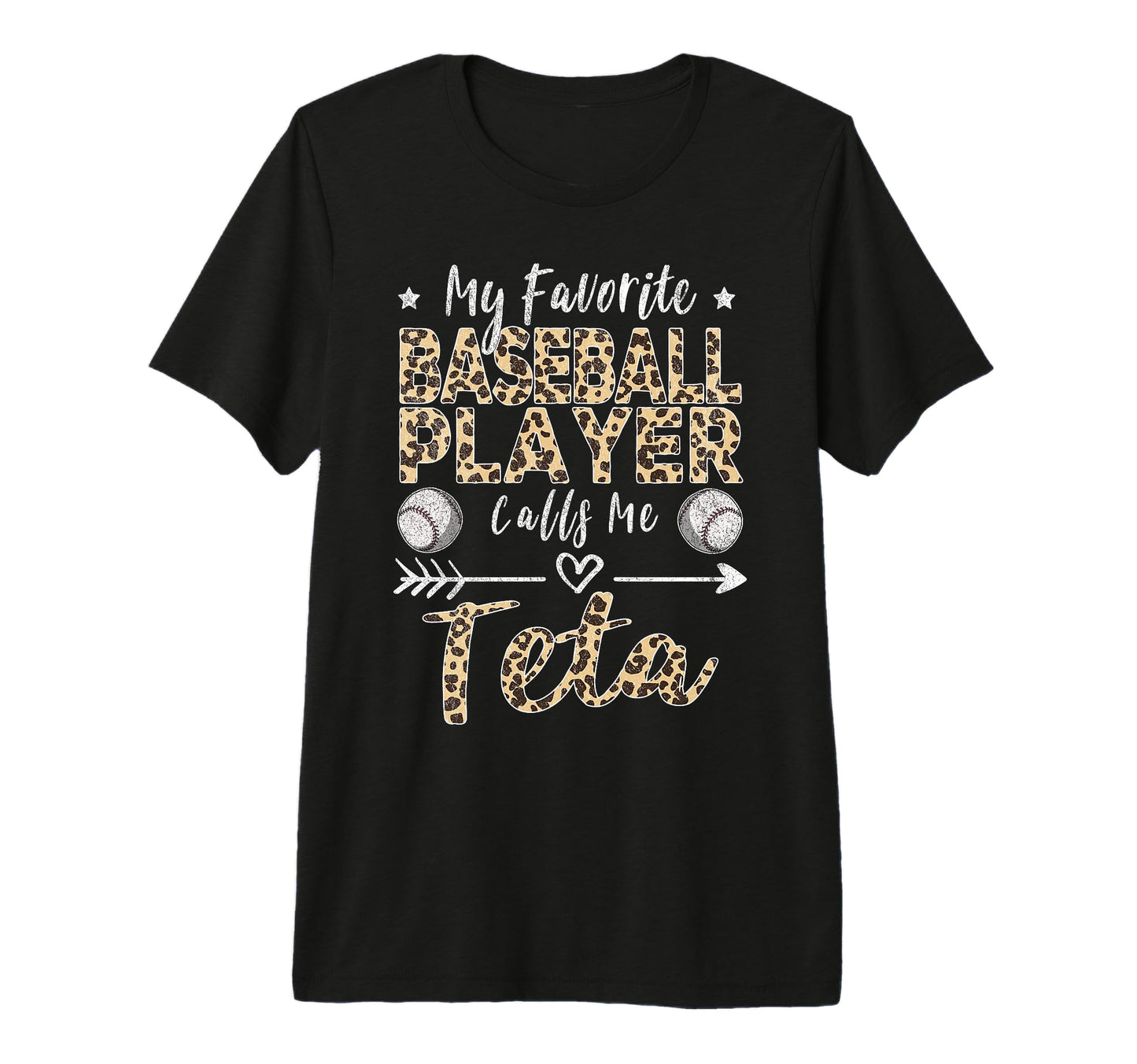My Favorite Baseball Player Calls Me Teta T-Shirt - Unique Graphic Unisex - T-Shirt, Sweatshirt, Hoodie