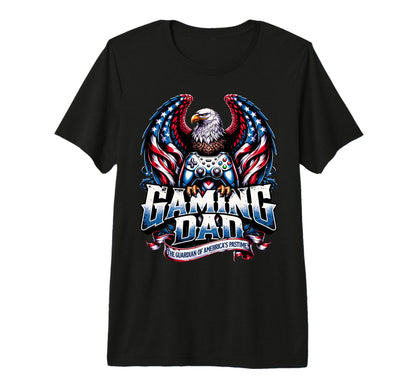 Mens Viral Gaming Dad Tri Blend T-Shirt - Graphic Print for Adults - T-Shirt, Sweatshirt, Hoodie