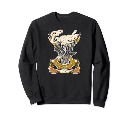 Funny Fathers Day Eagle Sweatshirt - Streetwear Style for Adults - T-Shirt, Sweatshirt, Hoodie