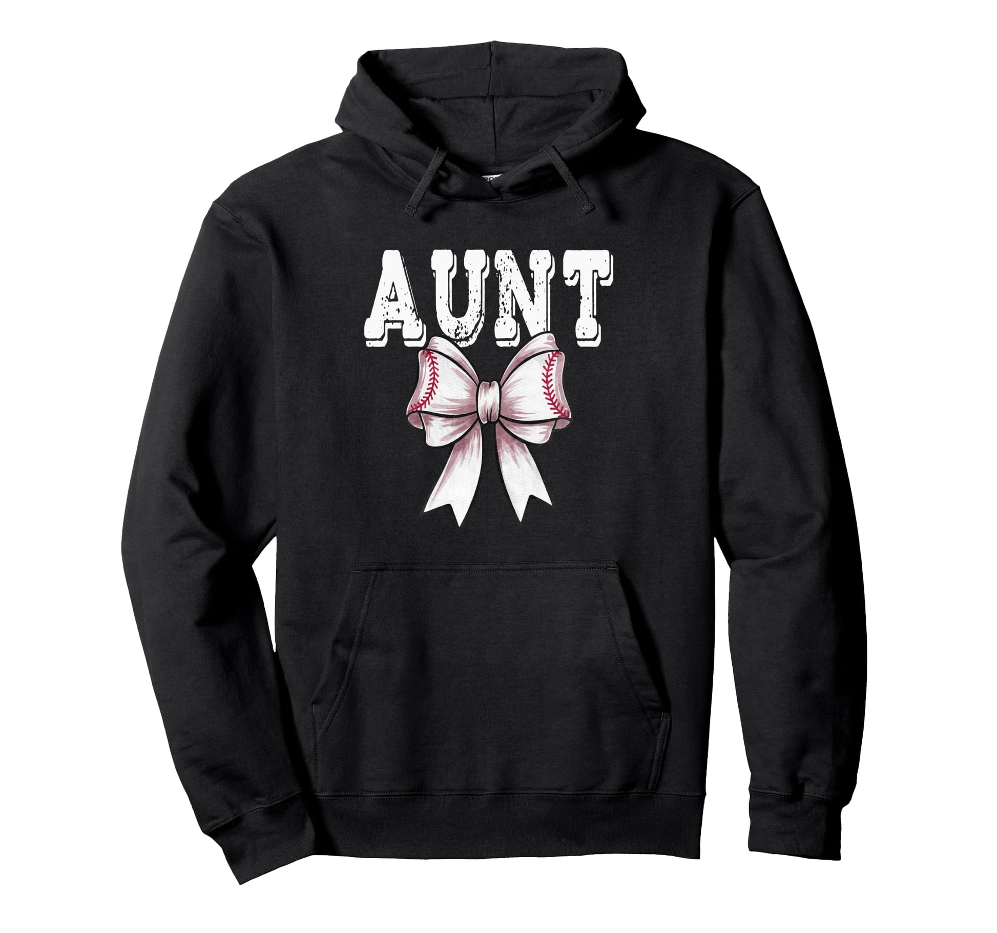 Coquette Baseball Bow Mom Sister Hoodie - Fun Novelty Design Unisex - T-Shirt, Sweatshirt, Hoodie