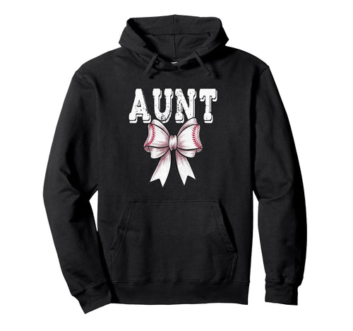 Coquette Baseball Bow Mom Sister Hoodie - Fun Novelty Design Unisex - T-Shirt, Sweatshirt, Hoodie