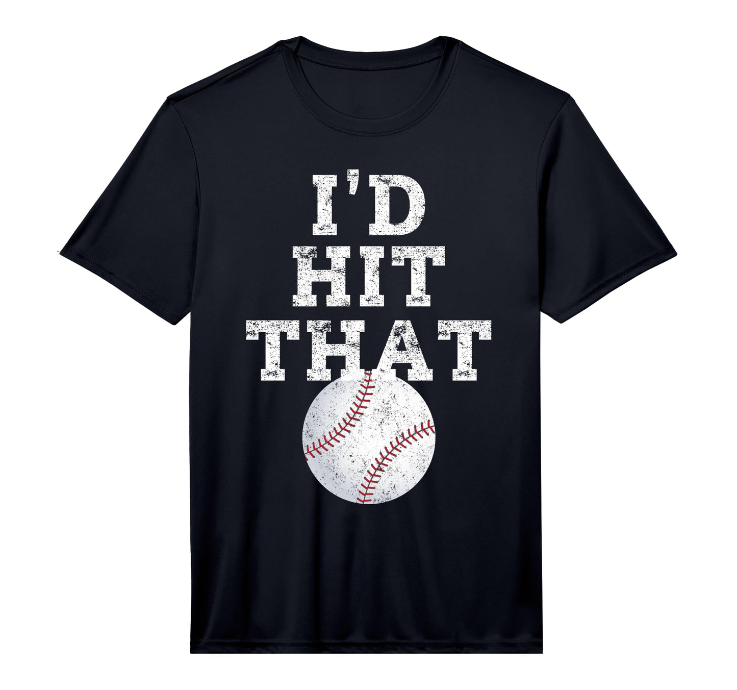 Mens Id Hit That Distressed Funny T-Shirt - Aesthetic Graphic Men Women - T-Shirt, Sweatshirt, Hoodie