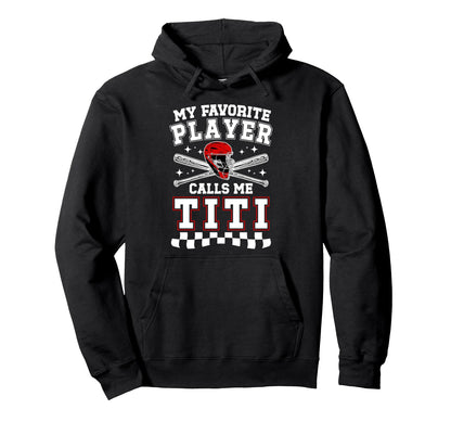 Proud Baseball Titi Baseball Player Titi Hoodie - Trendy Graphic Men Women - T-Shirt, Sweatshirt, Hoodie