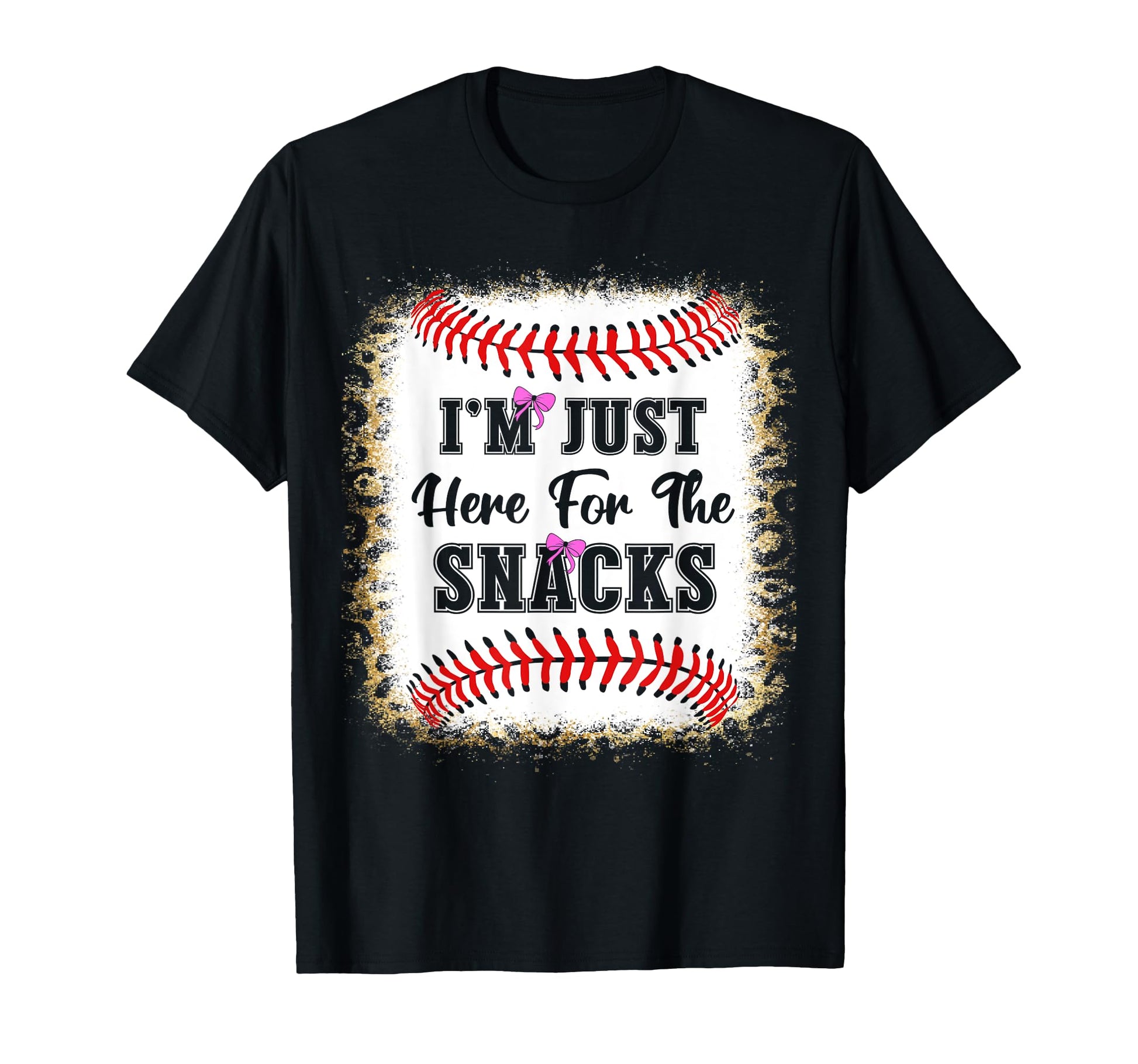 Baseball Sister Funny Im Just Here T-Shirt - Aesthetic Graphic for Adults - T-Shirt, Sweatshirt, Hoodie