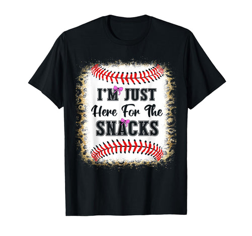 Baseball Sister Funny Im Just Here T-Shirt - Aesthetic Graphic for Adults - T-Shirt, Sweatshirt, Hoodie
