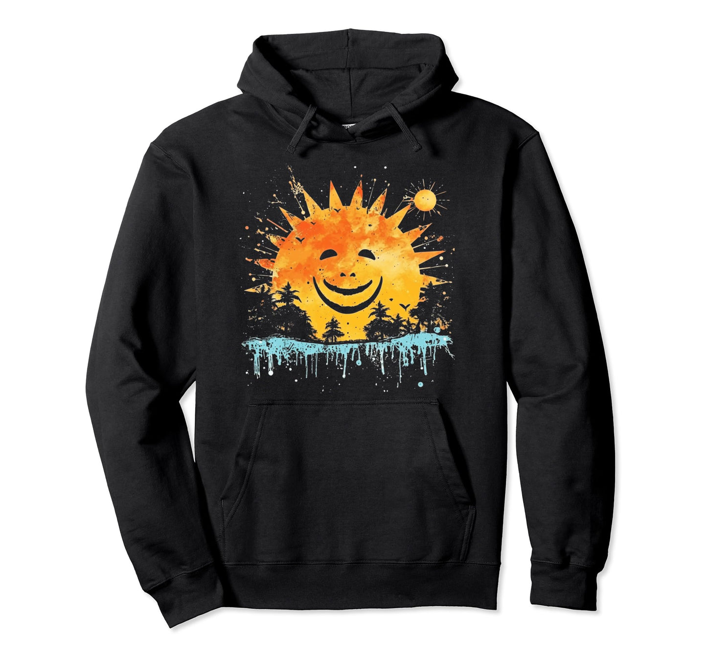Sun Boho Groovy Sunshine Grunge 32 Hoodie - Streetwear Style Unisex - T-Shirt, Sweatshirt, Hoodie