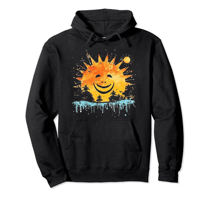 Sun Boho Groovy Sunshine Grunge 32 Hoodie - Streetwear Style Unisex - T-Shirt, Sweatshirt, Hoodie