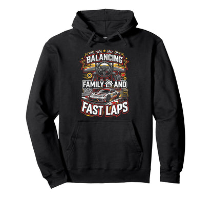 Sim Racing Dad Virtual Racing Game Hoodie - Fun Novelty Design Men Women - T-Shirt, Sweatshirt, Hoodie
