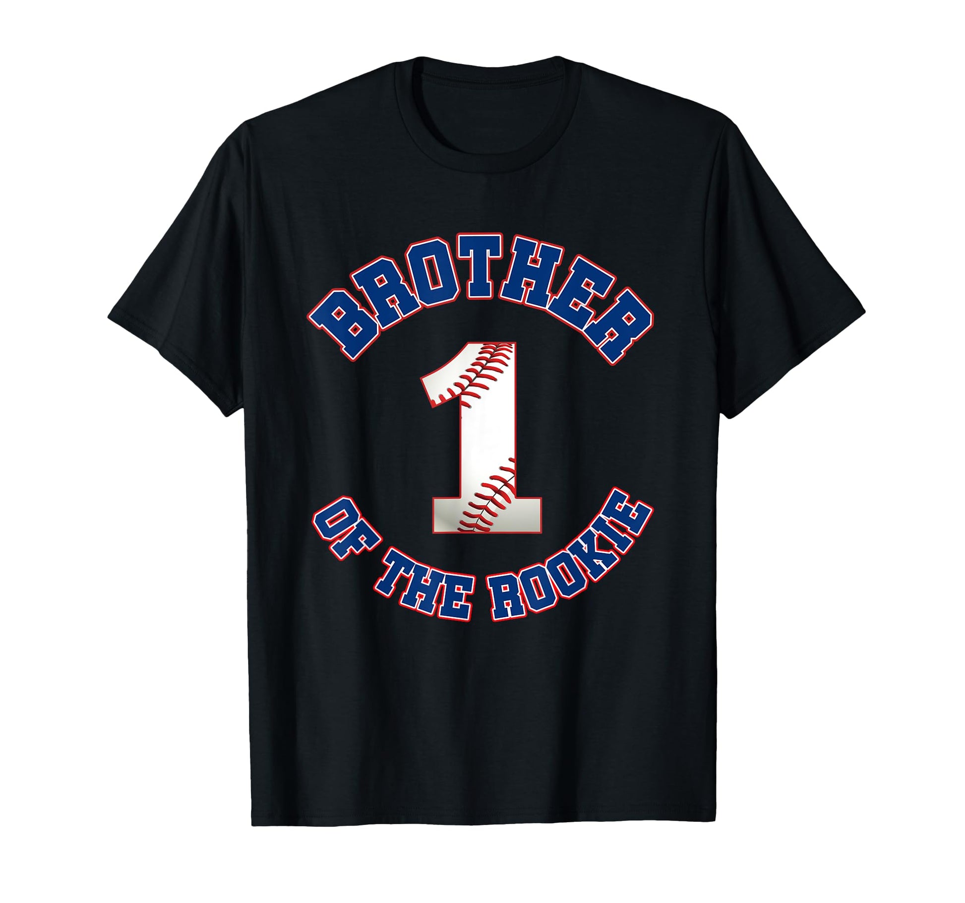Brother Rookie 1St Birthday Baseball T-Shirt - Minimalist Print for Adults - T-Shirt, Sweatshirt, Hoodie