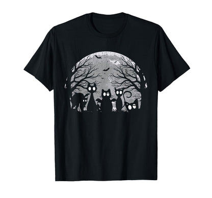 Creepy Cats Alt Goth Grunge T-Shirt - Casual Everyday Wear Men Women - T-Shirt, Sweatshirt, Hoodie