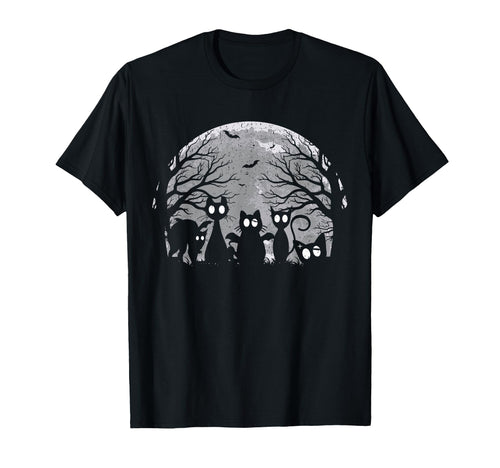 Creepy Cats Alt Goth Grunge T-Shirt - Casual Everyday Wear Men Women - T-Shirt, Sweatshirt, Hoodie