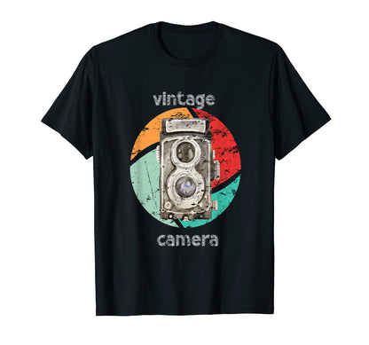 Old Camera Photography Old Photos T-Shirt - Casual Everyday Wear Unisex - T-Shirt, Sweatshirt, Hoodie