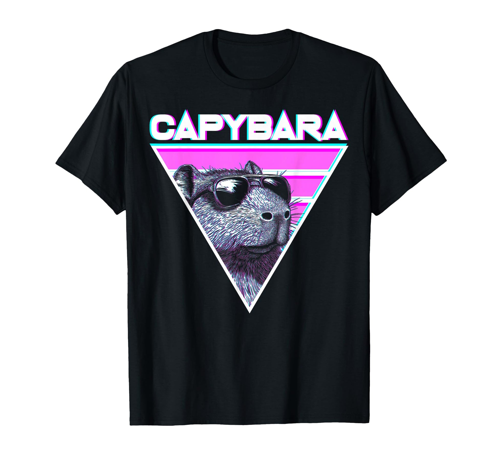 Capybara Capibara Sunglasses T-Shirt - Streetwear Style for Adults - T-Shirt, Sweatshirt, Hoodie