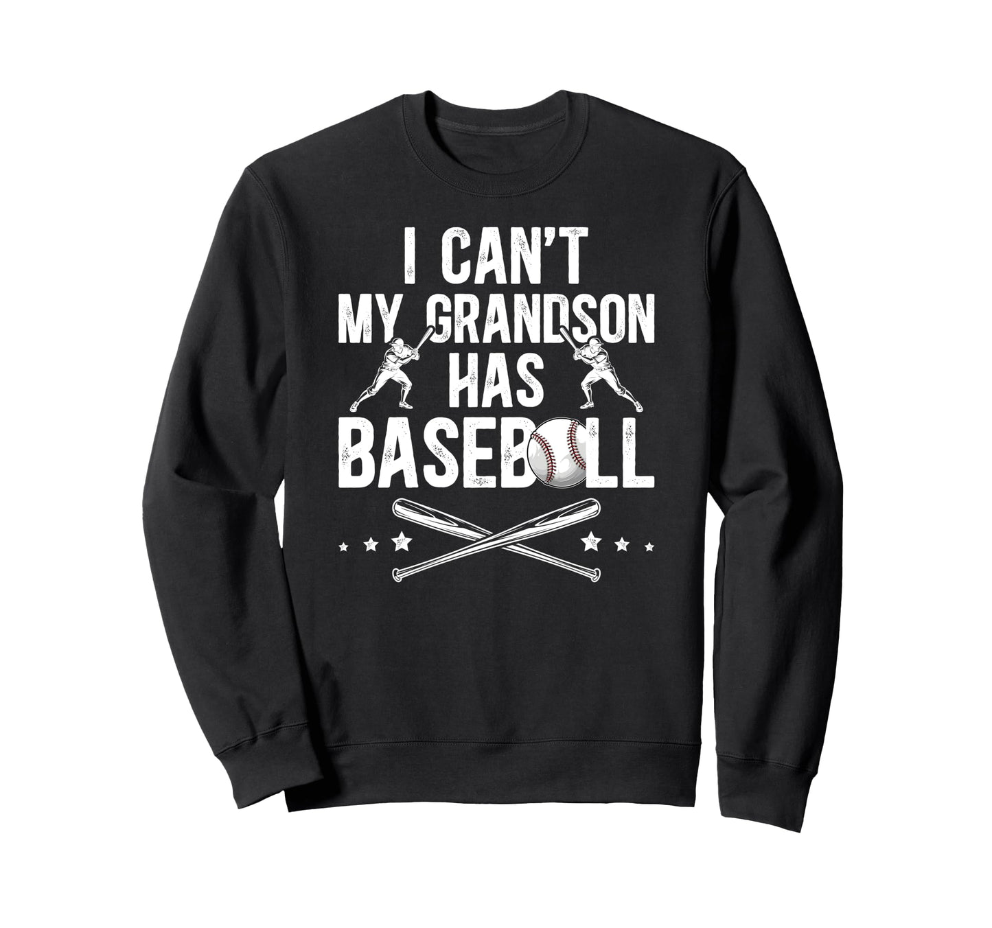 My Grandson Has Baseball Grandpa Sweatshirt - Streetwear Style Men Women - T-Shirt, Sweatshirt, Hoodie