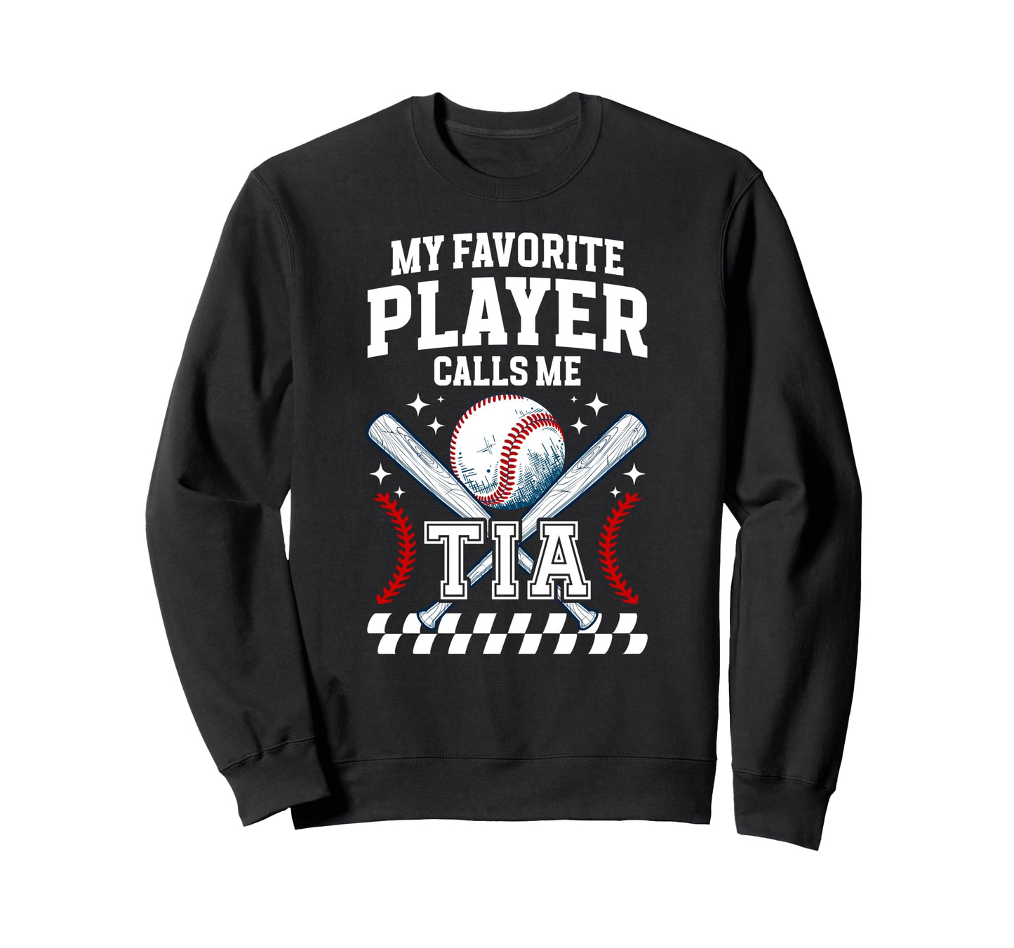 Proud Baseball Tia Baseball Player Sweatshirt - Aesthetic Graphic Unisex - T-Shirt, Sweatshirt, Hoodie