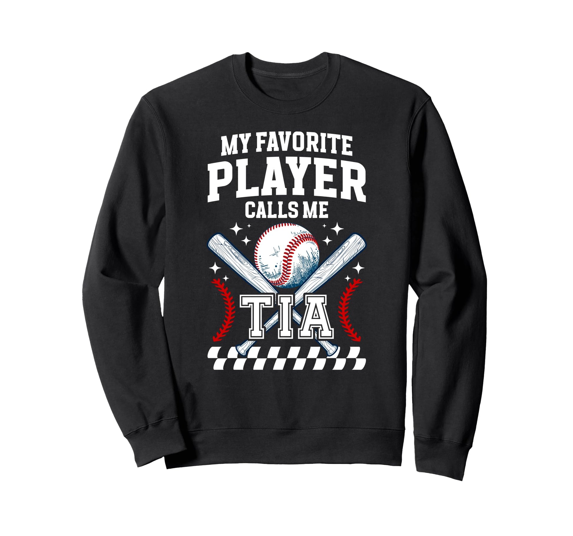 Proud Baseball Tia Baseball Player Sweatshirt - Aesthetic Graphic Unisex - T-Shirt, Sweatshirt, Hoodie