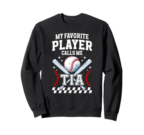 Proud Baseball Tia Baseball Player Sweatshirt - Aesthetic Graphic Unisex - T-Shirt, Sweatshirt, Hoodie