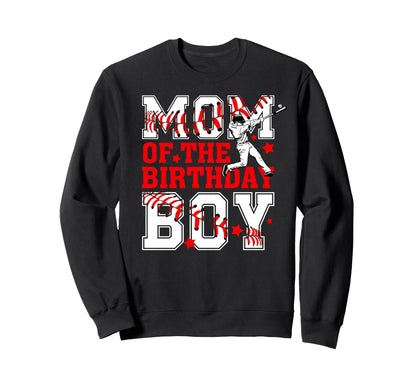 Mom And Dad Birthday Son Baseball Sweatshirt - Streetwear Style for Adults - T-Shirt, Sweatshirt, Hoodie