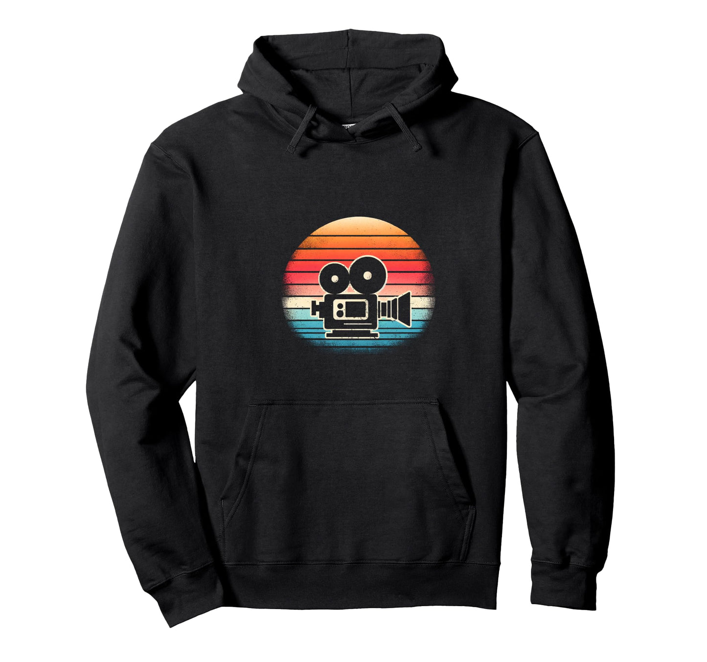 Camera Sunset Hoodie - Graphic Print for Adults - T-Shirt, Sweatshirt, Hoodie