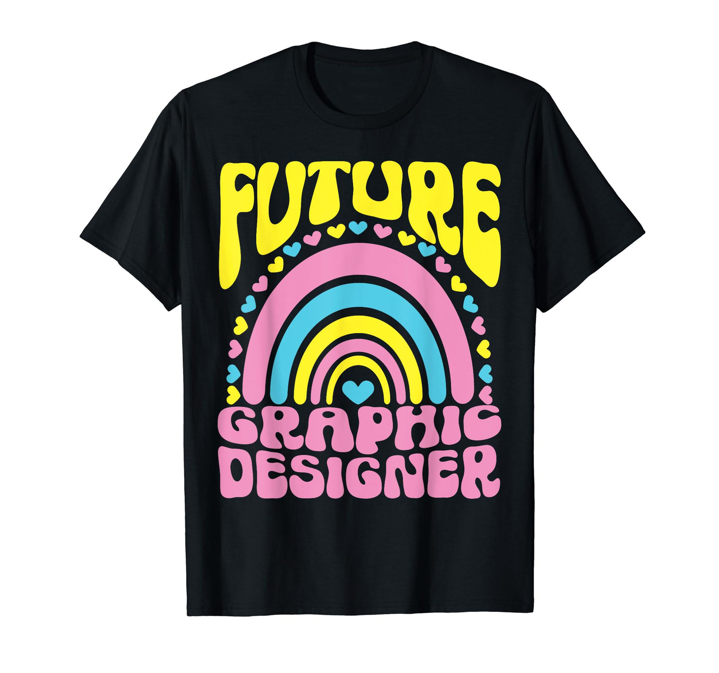 Future Designer Bright Rainbow T-Shirt - Streetwear Style for Adults - T-Shirt, Sweatshirt, Hoodie