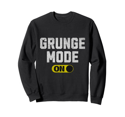 Grunge Mode 90S Rock Music Concert Sweatshirt - Trendy Graphic for Adults - T-Shirt, Sweatshirt, Hoodie