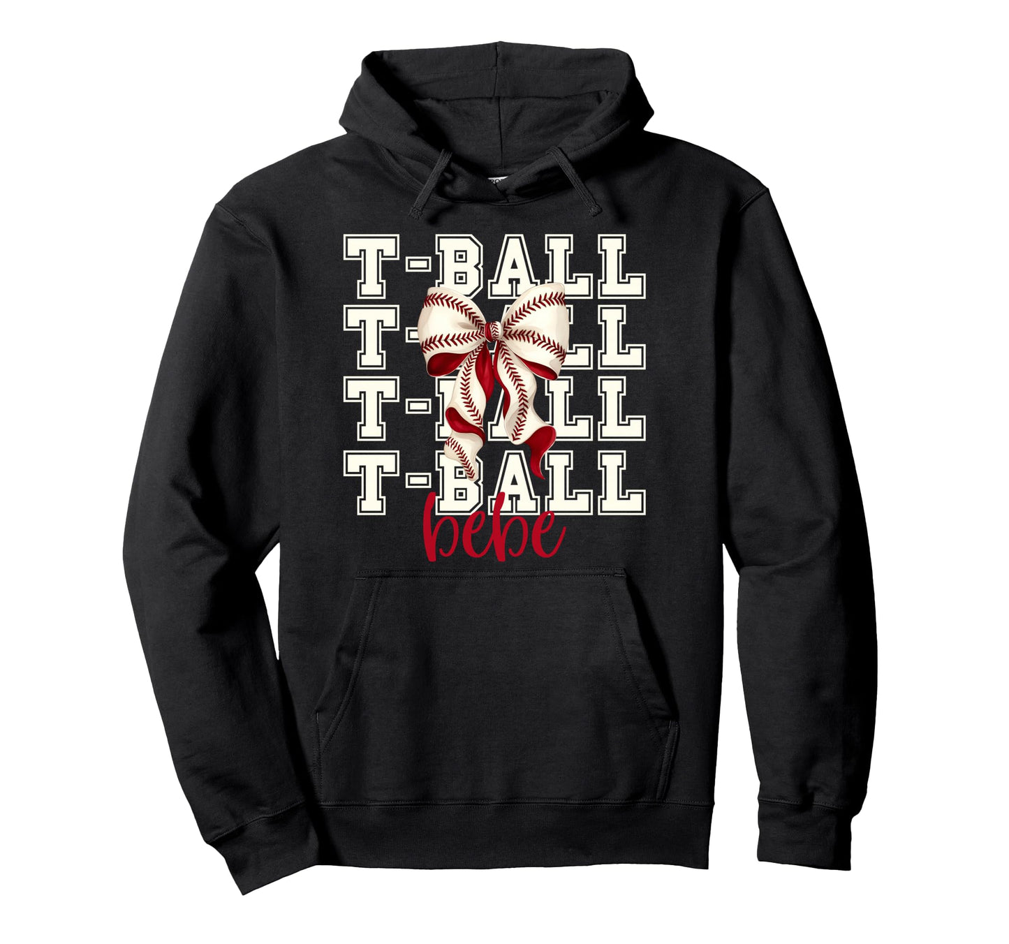 Tball Bebe Teeball T Ball Coquette Hoodie - Fun Novelty Design Unisex - T-Shirt, Sweatshirt, Hoodie