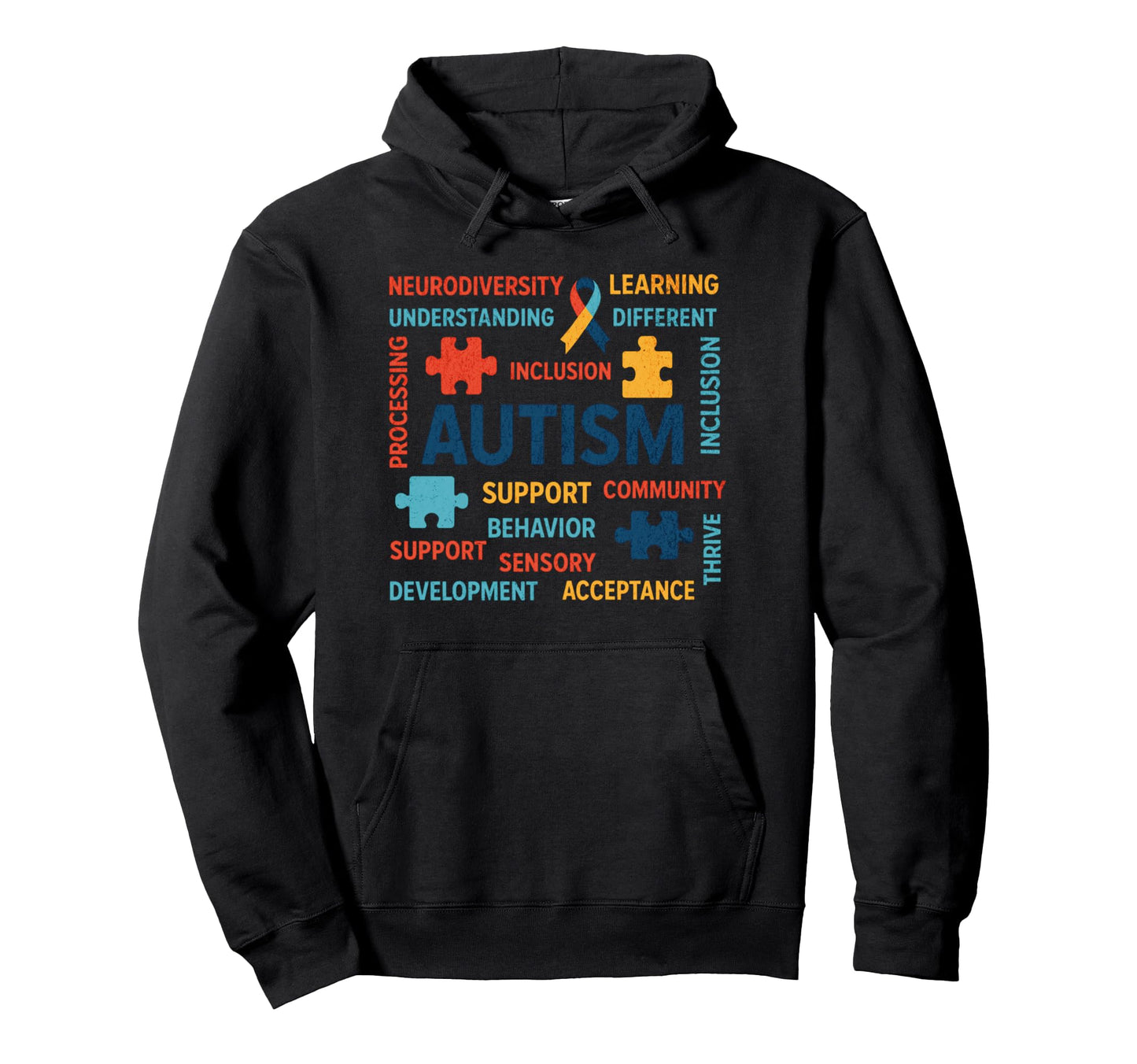 Autism Gamer Navigating Autism T Hoodie - Fun Novelty Design Men Women - T-Shirt, Sweatshirt, Hoodie