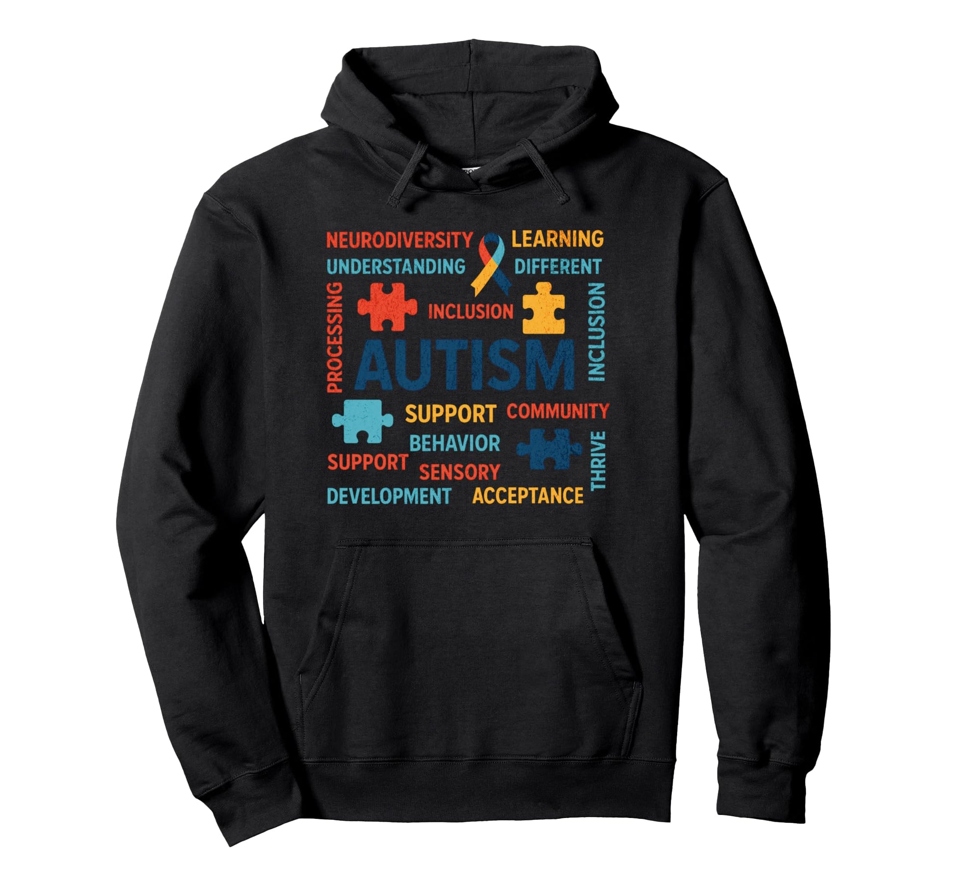 Autism Gamer Navigating Autism T Hoodie - Fun Novelty Design Men Women - T-Shirt, Sweatshirt, Hoodie