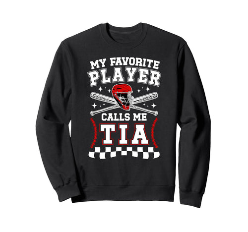 Proud Baseball Tia Baseball Sweatshirt - Casual Everyday Wear for Adults - T-Shirt, Sweatshirt, Hoodie