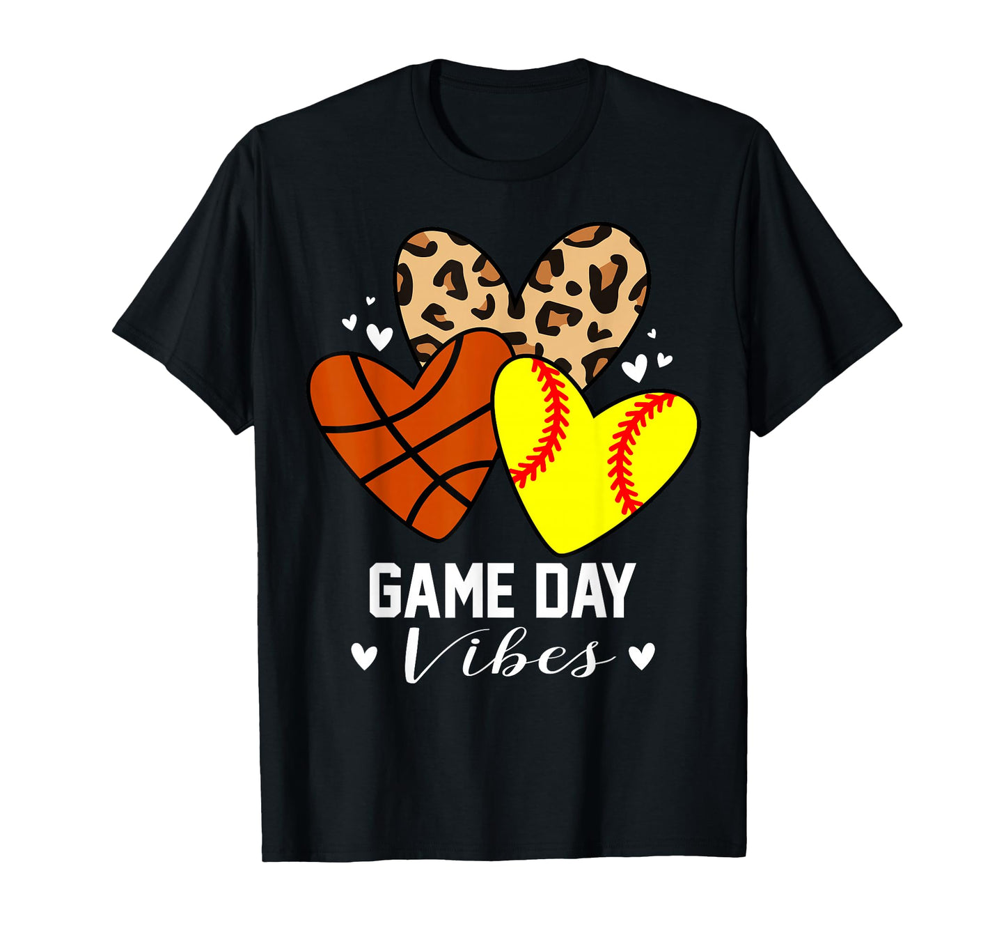 Game Day Vibes Funny Softball T-Shirt - Casual Everyday Wear Men Women - T-Shirt, Sweatshirt, Hoodie