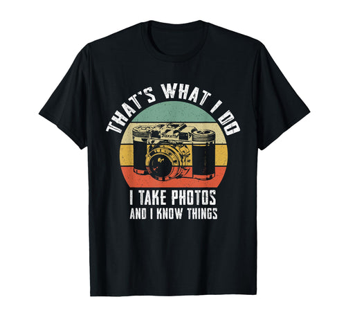 Funny Photographer Gifts Camera T-Shirt - Casual Everyday Wear for Adults - T-Shirt, Sweatshirt, Hoodie