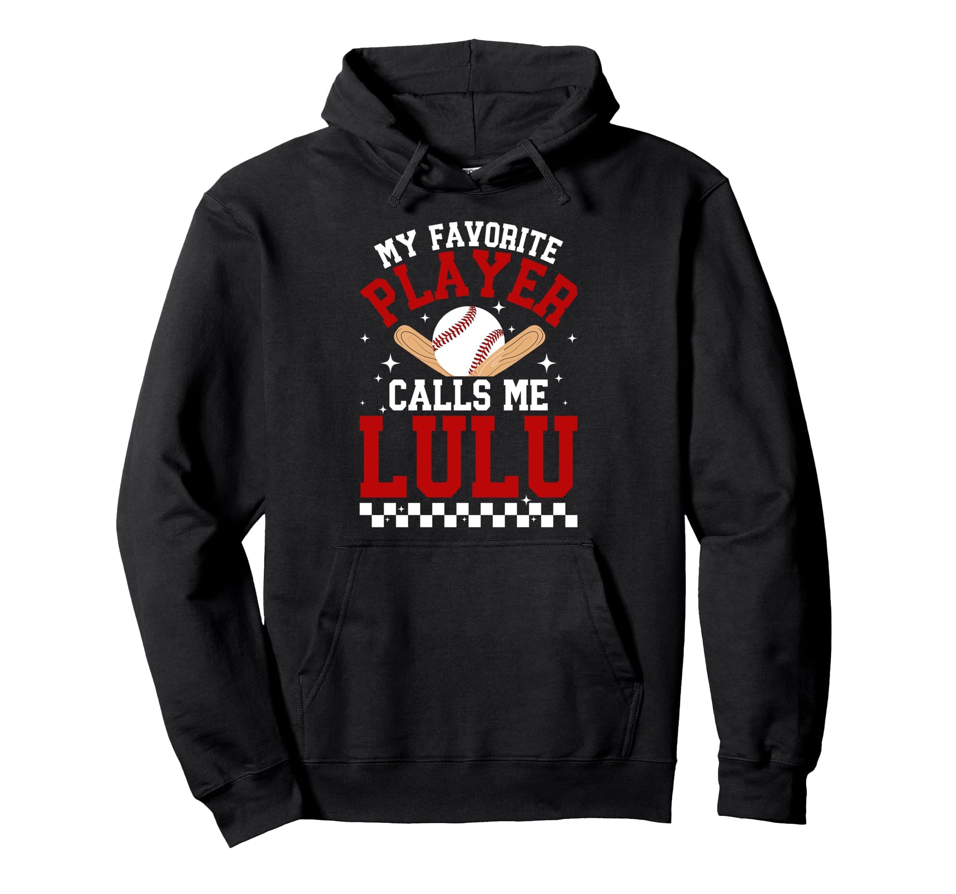 Proud Baseball Lulu Baseball Player Hoodie - Custom Art Print Men Women - T-Shirt, Sweatshirt, Hoodie