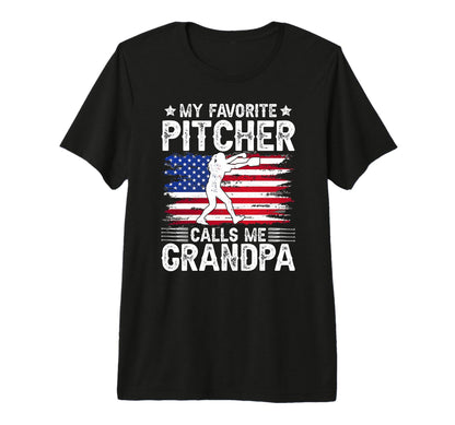 Mens My Favorite Baseball Pitcher T-Shirt - Aesthetic Graphic Unisex - T-Shirt, Sweatshirt, Hoodie