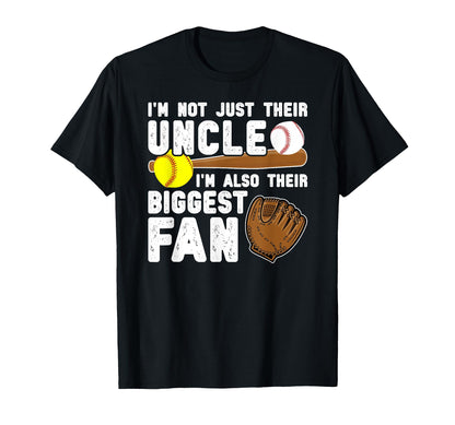 Their Biggest Fan Baseball Softball T-Shirt - Trendy Graphic Men Women - T-Shirt, Sweatshirt, Hoodie