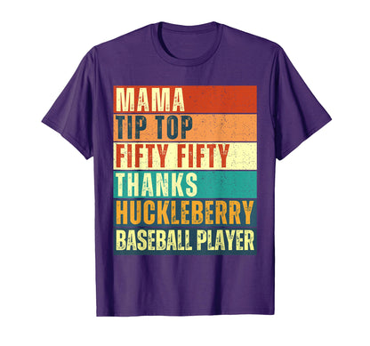 Mama Tip Fifty Fifty Thanks Huckleberry T-Shirt - Aesthetic Graphic Unisex - T-Shirt, Sweatshirt, Hoodie