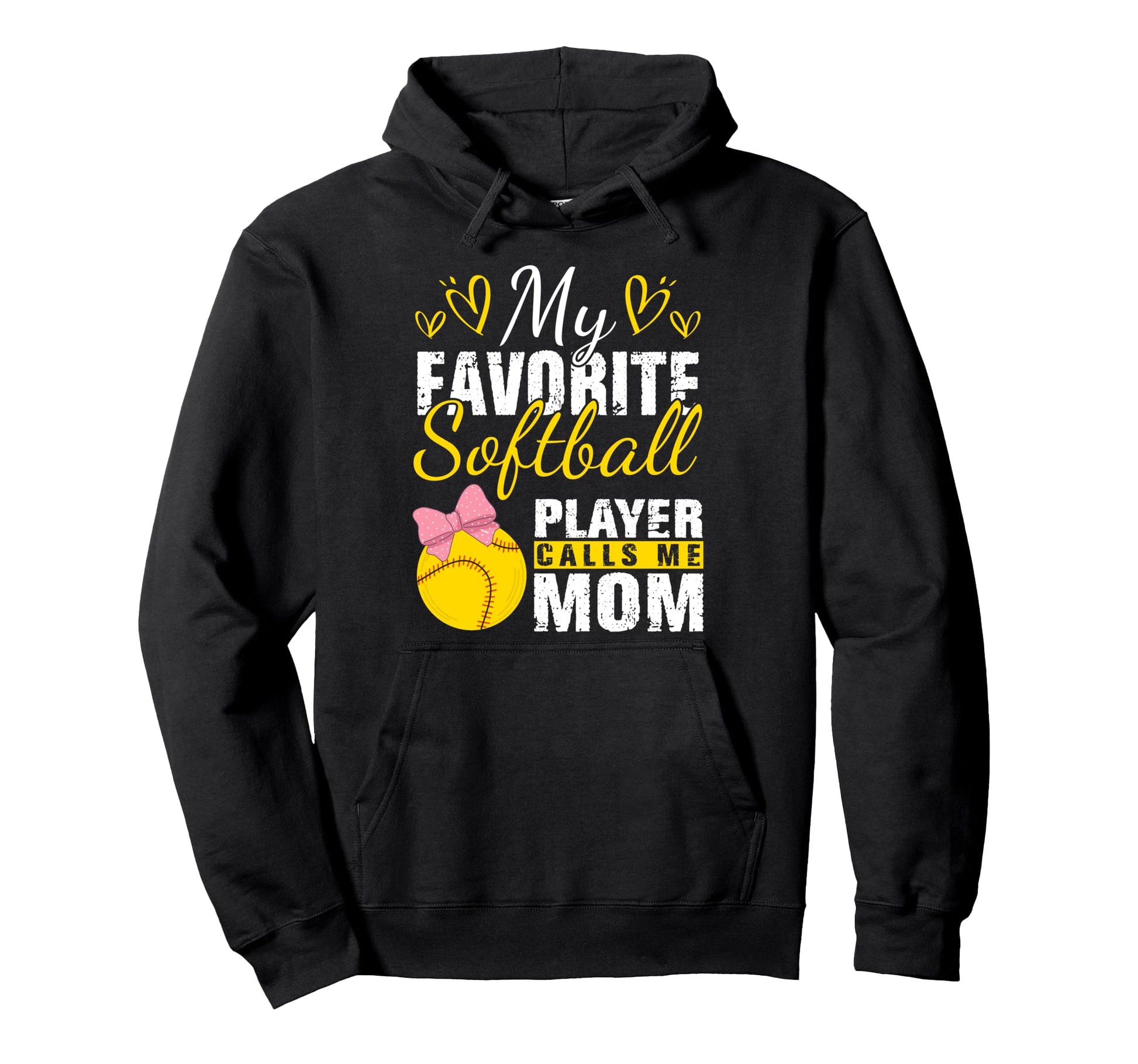 My Favorite Softball Player Calls Me Hoodie - Casual Everyday Wear Unisex - T-Shirt, Sweatshirt, Hoodie