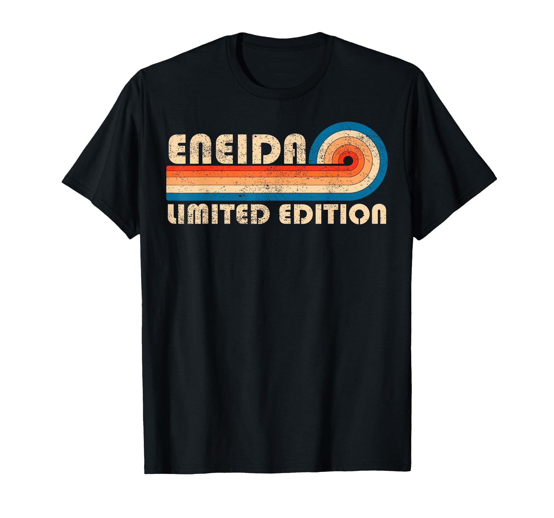 Eneida 70S 80S Sunset Stripe T-Shirt - Graphic Print Men Women - T-Shirt, Sweatshirt, Hoodie