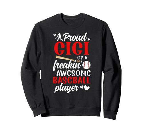 Proud Gigi Baseball Player Gigi Sweatshirt - Aesthetic Graphic Unisex - T-Shirt, Sweatshirt, Hoodie
